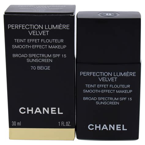 chanel perfection lumière velvet spf 15|chanel ultra le teint shades.